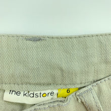 Load image into Gallery viewer, Girls TheKidStore, stretch denim pants, adjustable, Inside leg: 50.5cm, EUC, size 6,  