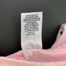 Load image into Gallery viewer, Girls Target, pink floral stretchy romper, mark on chest, FUC, size 1,  