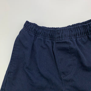 Boys Target, navy school shorts, elasticated, FUC, size 4,  