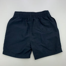 Load image into Gallery viewer, unisex Anko, navy lightweight school shorts, elasticated, GUC, size 4,  