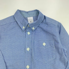 Load image into Gallery viewer, Boys Target, blue cotton long sleeve shirt, FUC, size 4,  