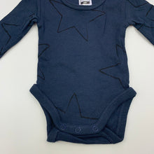 Load image into Gallery viewer, unisex Kids &amp; Co, cotton bodysuit / romper, stars, GUC, size 0000,  