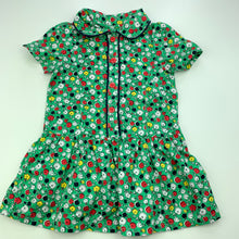 Load image into Gallery viewer, Girls Mothercare, floral cotton casual dress, EUC, size 0, L: 41cm