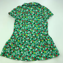 Load image into Gallery viewer, Girls Mothercare, floral cotton casual dress, EUC, size 0, L: 41cm