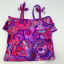 Load image into Gallery viewer, Girls Lily &amp; Dan, colourful swim top, EUC, size 1,  
