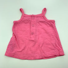 Load image into Gallery viewer, Girls Carters, pink cotton summer top, GUC, size 3 months,  