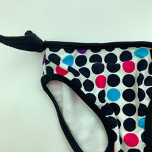 Load image into Gallery viewer, Girls Milky, black &amp; white spot swim bottoms, EUC, size 1,  