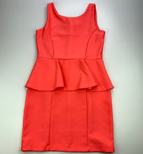 Load image into Gallery viewer, Girls Witchery, stretchy peplum party dress, light mark on waist, FUC, size 12, L: 71cm