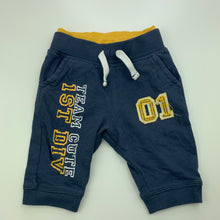 Load image into Gallery viewer, Boys Tiny Little Wonders, cotton pants / bottoms, elasticated, GUC, size 000,  