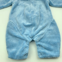 Load image into Gallery viewer, unisex Anne Geddes, cotton lined soft fleece romper, EUC, size 000,  
