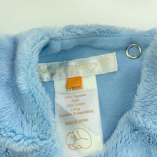 Load image into Gallery viewer, unisex Anne Geddes, cotton lined soft fleece romper, EUC, size 000,  