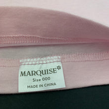 Load image into Gallery viewer, Girls Marquise, pink cotton singlet top, EUC, size 000,  