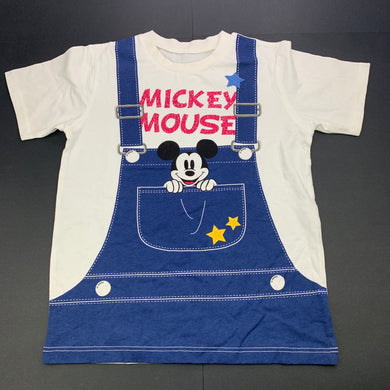 Boys Mickey Mouse, cotton t-shirt / top, EUC, size 10,  