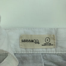 Load image into Gallery viewer, Girls MIANN &amp; Co, lined navy &amp; white cotton summer dress, FUC, size 3, L: 56cm
