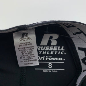 Girls Russell Athletic, Dri-Power sports compression leggings, NEW, size 8,  