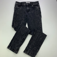 Load image into Gallery viewer, Girls Cotton On, stretch denim jeans, adjustable, Inside leg: 60cm, FUC, size 8,  
