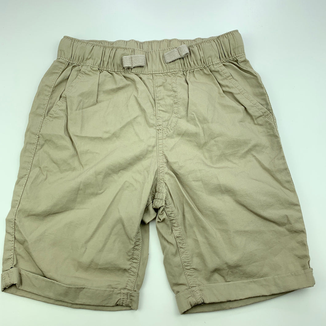 Boys Anko, lightweight cotton shorts, elasticated, EUC, size 5,  