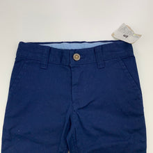 Load image into Gallery viewer, Boys Carters, navy stretch cotton pants, adjustable, NEW, size 00,  