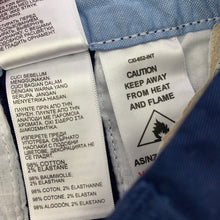 Load image into Gallery viewer, Boys Carters, navy stretch cotton pants, adjustable, NEW, size 00,  