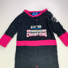 Load image into Gallery viewer, Girls PRA, V8 Supercars cotton coverall / romper, GUC, size 1,  