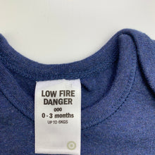 Load image into Gallery viewer, Boys Target, navy bodysuit / romper, hippo, EUC, size 000,  