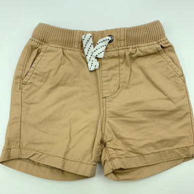 Boys Target, cotton shorts, elasticated, EUC, size 00,  
