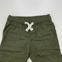 Load image into Gallery viewer, Boys Carters, khaki cotton pants, elasticated, GUC, size 00,  