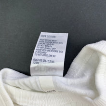 Load image into Gallery viewer, unisex Anko, white ribbed cotton bodysuit / romper, EUC, size 000,  