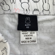 Load image into Gallery viewer, Girls Miffy, stretchy leggings / bottoms, GUC, size 00,  
