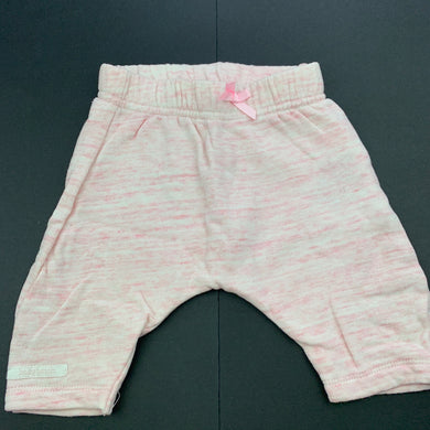 Girls Pumpkin Patch, fleece lined pink marle pants / bottoms, GUC, size 0000,  
