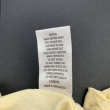 Load image into Gallery viewer, Girls Target, yellow cotton t-shirt / top, EUC, size 000,  