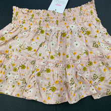 Load image into Gallery viewer, Girls Mango, viscose floral skirt, elasticated, NEW, size 2,  