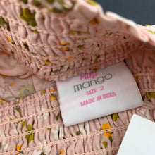 Load image into Gallery viewer, Girls Mango, viscose floral skirt, elasticated, NEW, size 2,  