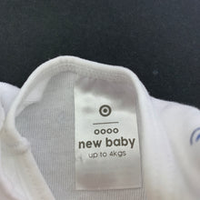 Load image into Gallery viewer, unisex Target, white cotton singlet top, EUC, size 0000,  