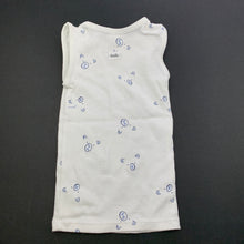 Load image into Gallery viewer, unisex Target, white cotton singlet top, EUC, size 0000,  