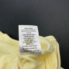 Load image into Gallery viewer, unisex Target, lemon soft cotton bodysuit / romper, EUC, size 0000,  