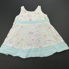 Load image into Gallery viewer, Girls Pumpkin Patch, lightweight cotton summer dress, FUC, size 000, L: 35cm