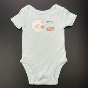 unisex The Peanutshell, soft cotton bodysuit / romper, EUC, size 000,  