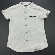 Load image into Gallery viewer, Boys B Collection, grey cotton short sleeve shirt, GUC, size 3,  