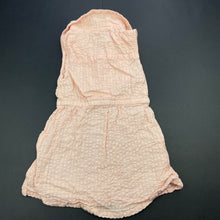 Load image into Gallery viewer, Girls Anko, lightweight crinkle cotton casual dress, GUC, size 1, L: 41cm