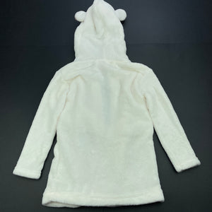Girls Anko, soft fleece dressing gown / bath robe, EUC, size 1,  