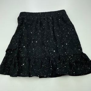 Girls KID, lined lightweight skirt, elasticated, L: 40cm, EUC, size 10,  