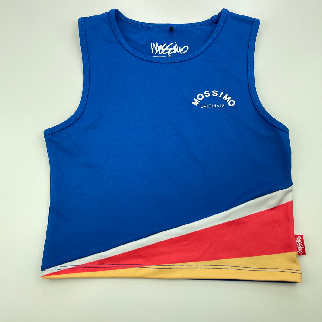 Girls Mossimo, stretchy cropped sleeveless top, L: 36cm, GUC, size 12,  