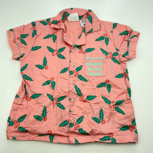 Load image into Gallery viewer, Girls Cotton On, Christmas cotton pyjama top, EUC, size 2,  