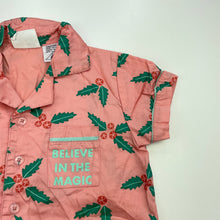 Load image into Gallery viewer, Girls Cotton On, Christmas cotton pyjama top, EUC, size 2,  