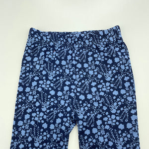 Girls Baby Gear, floral cotton leggings / bottoms, owl, EUC, size 000,  