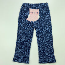 Load image into Gallery viewer, Girls Baby Gear, floral cotton leggings / bottoms, owl, EUC, size 000,  