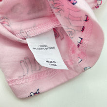 Load image into Gallery viewer, Girls KID, pink cotton playsuit, unicorns, NEW, size 2,  