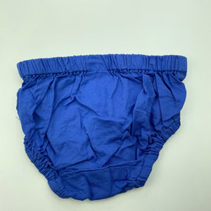 Girls Target, lightweight cotton bloomers / nappy cover, EUC, size 000,  