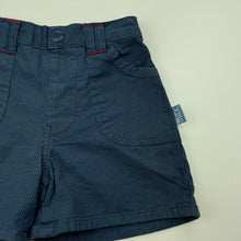 Load image into Gallery viewer, Boys Max &amp; Tilly, lightweight cotton shorts, elasticated, GUC, size 000,  